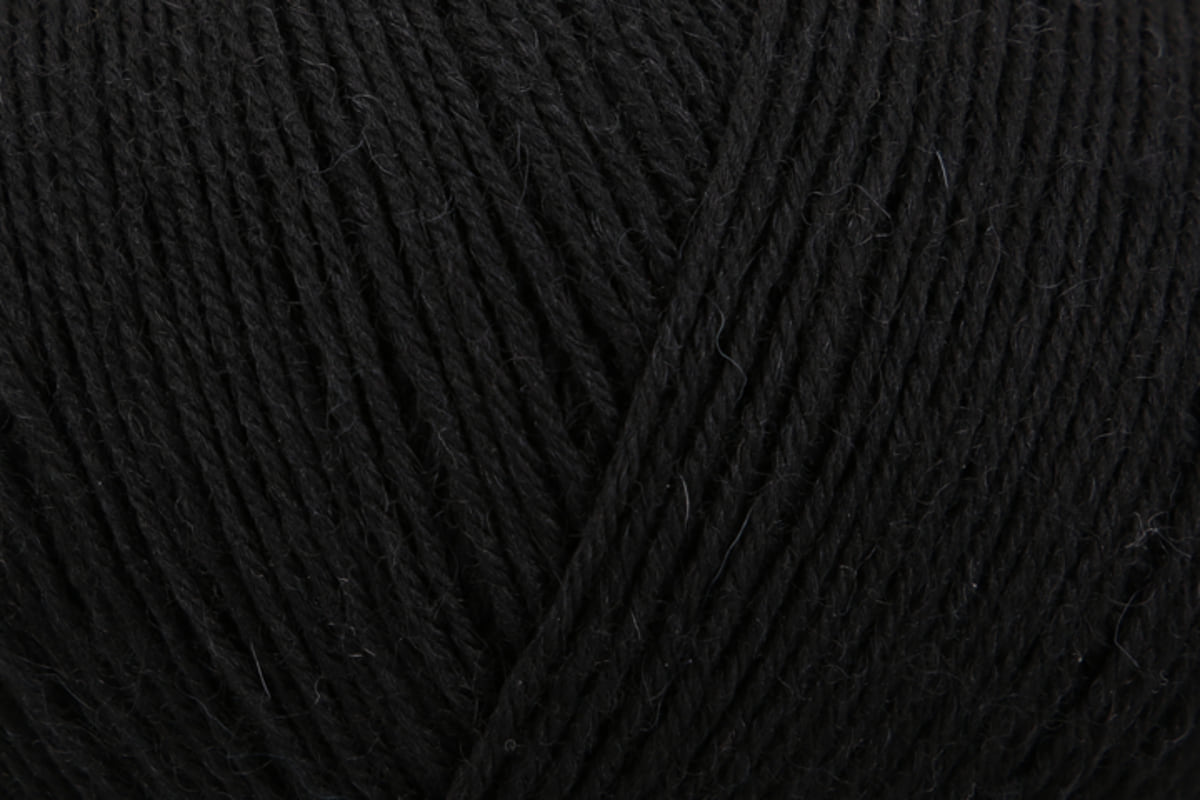 REGIA X FREUNDIN my favourite sockyarn 4-diegu 100g #00099 "Melns"