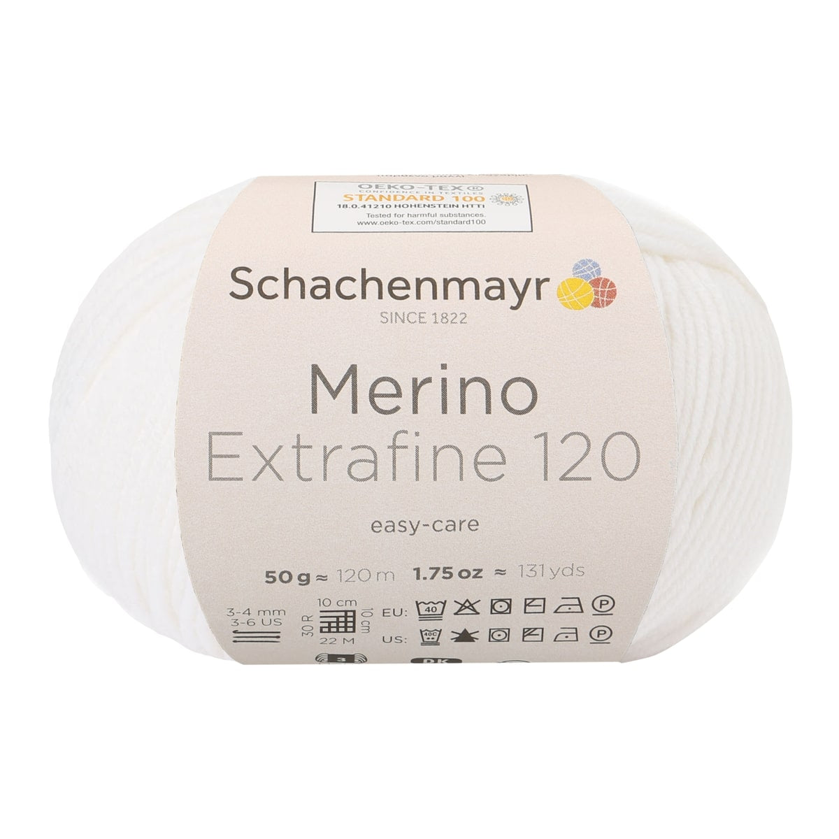 Merino Extrafine 120 /Schachenmayr/ 50g #00101 "Balts"