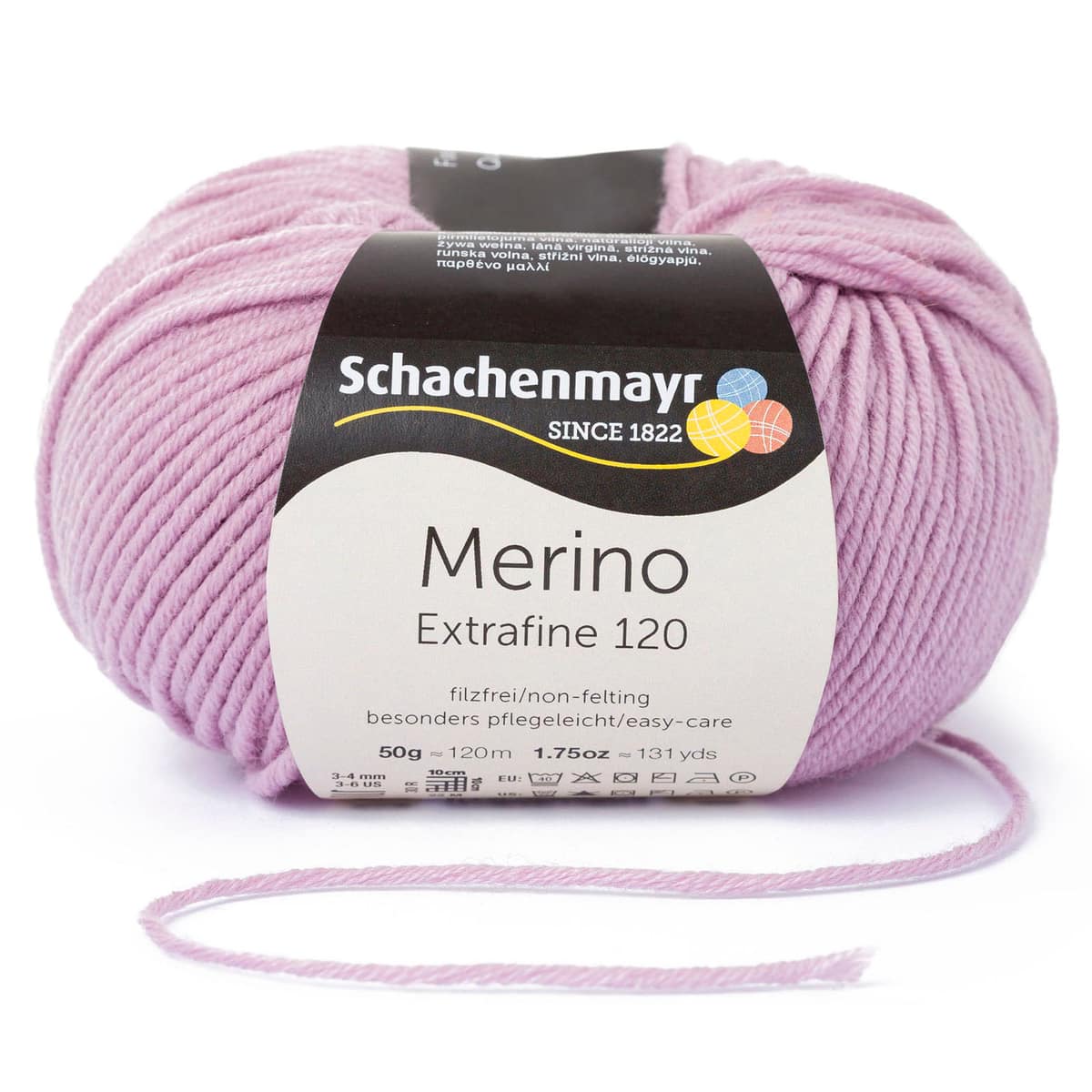 Merino Extrafine 120 /Schachenmayr/ 50g #00145 "Ceriņi"