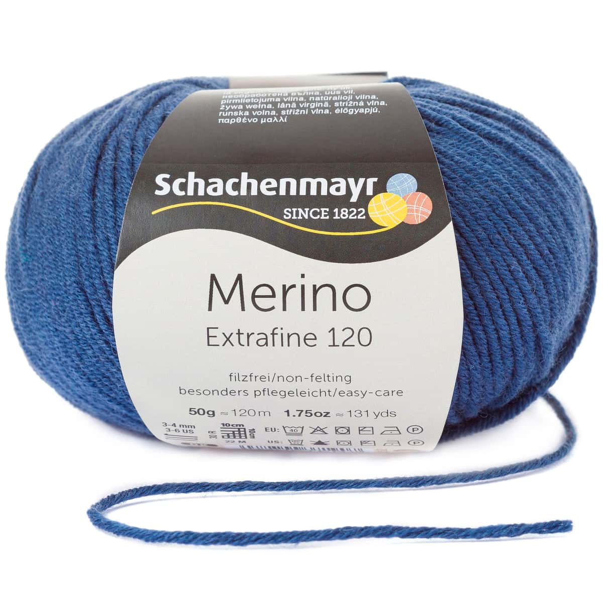 Merino Extrafine 120 /Schachenmayr/ 50g #00155 "Jūras flote"
