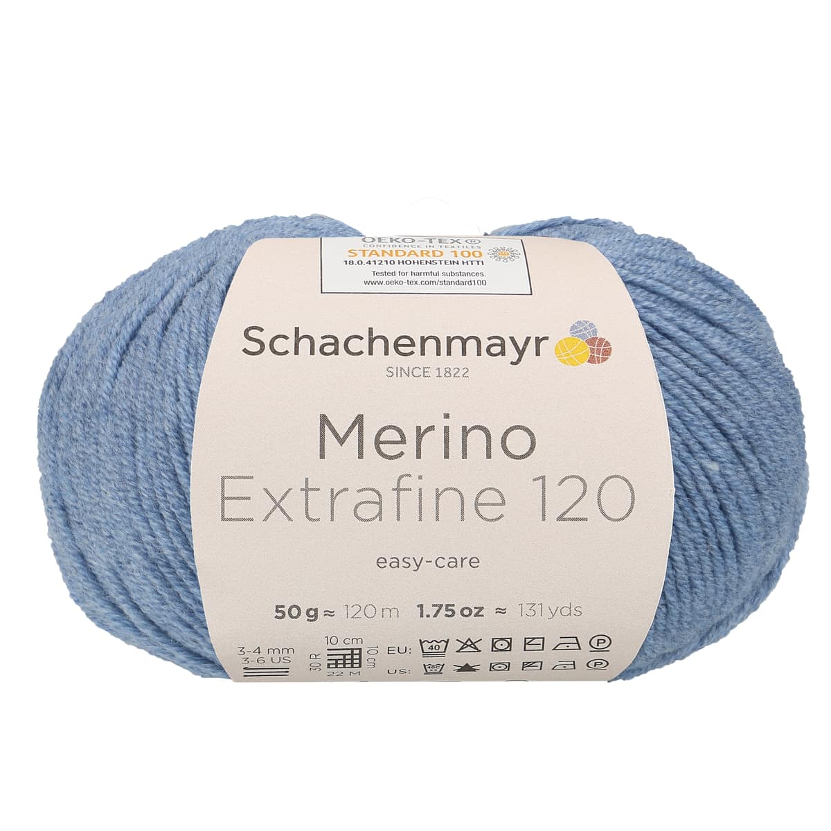 Merino Extrafine 120 /Schachenmayr/ 50g #00156 "Merserizēts mākonis"