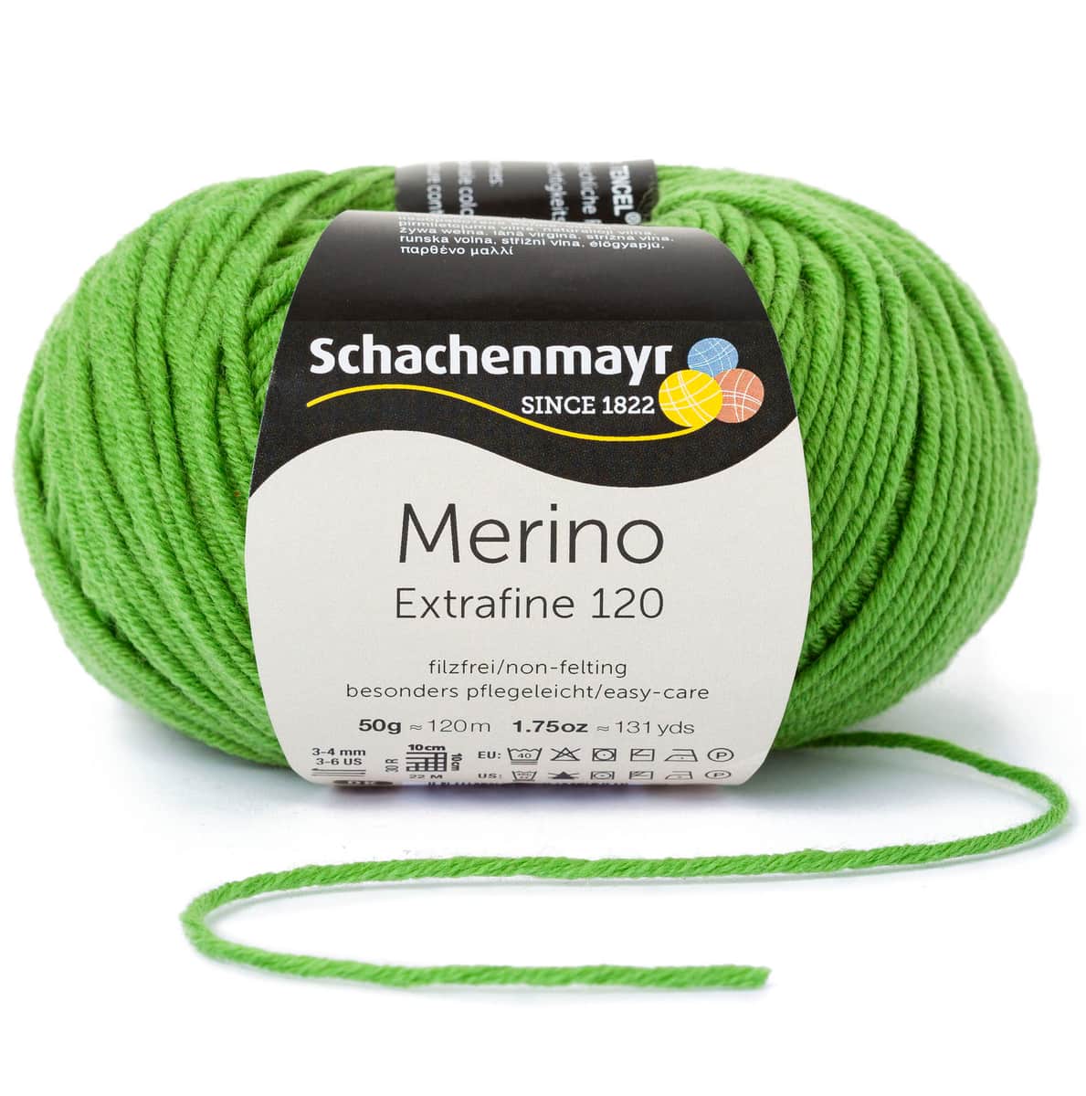 Merino Extrafine 120 /Schachenmayr/ 50g #00173 "Ābols"