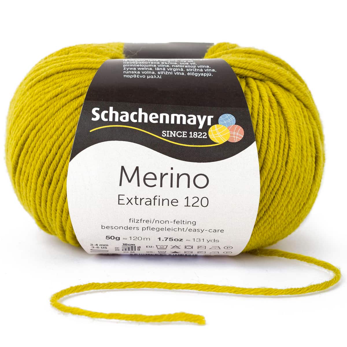 Merino Extrafine 120 /Schachenmayr/ 50g #00175 "Citrons"
