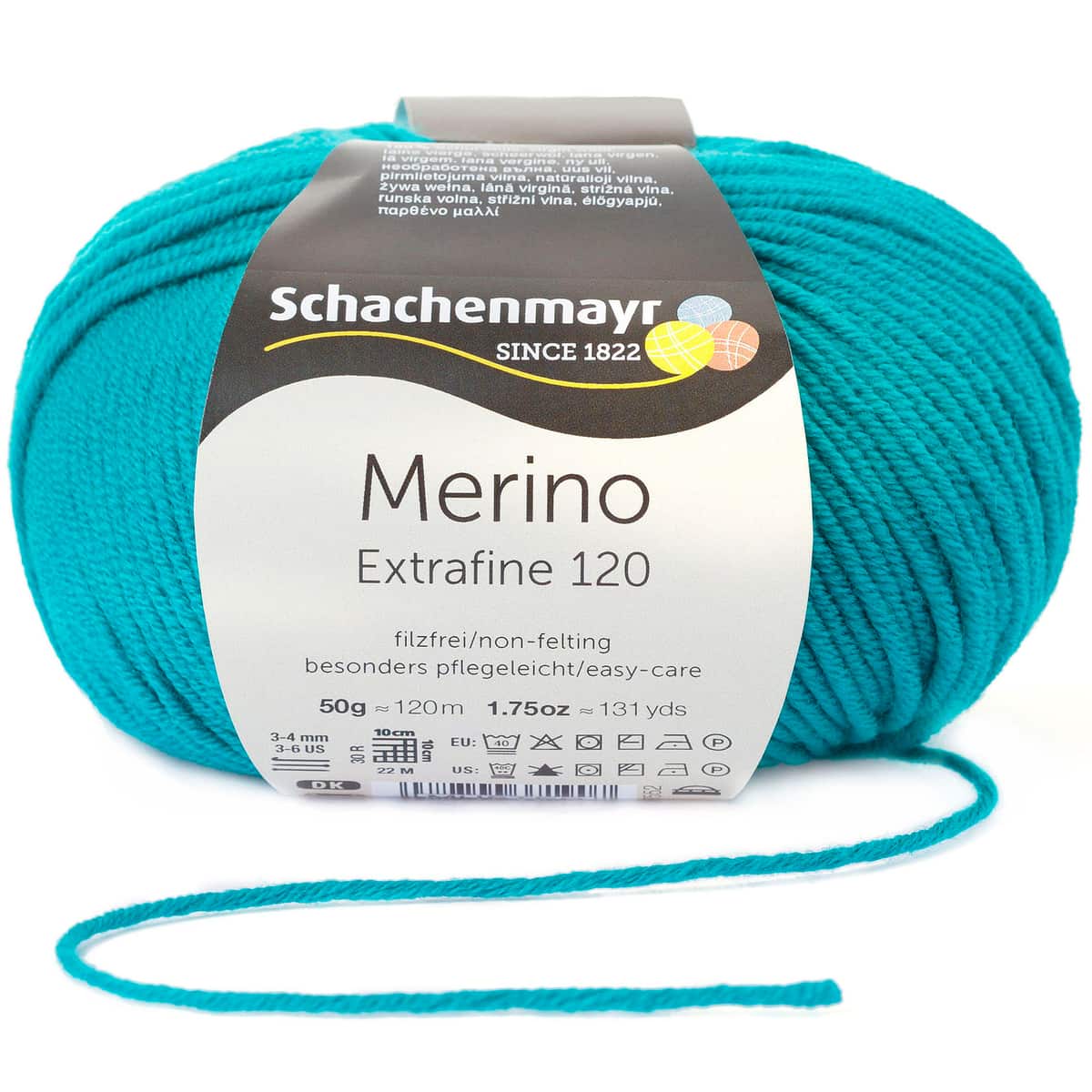 Merino Extrafine 120 /Schachenmayr/ 50g #00177 "Smaragds"