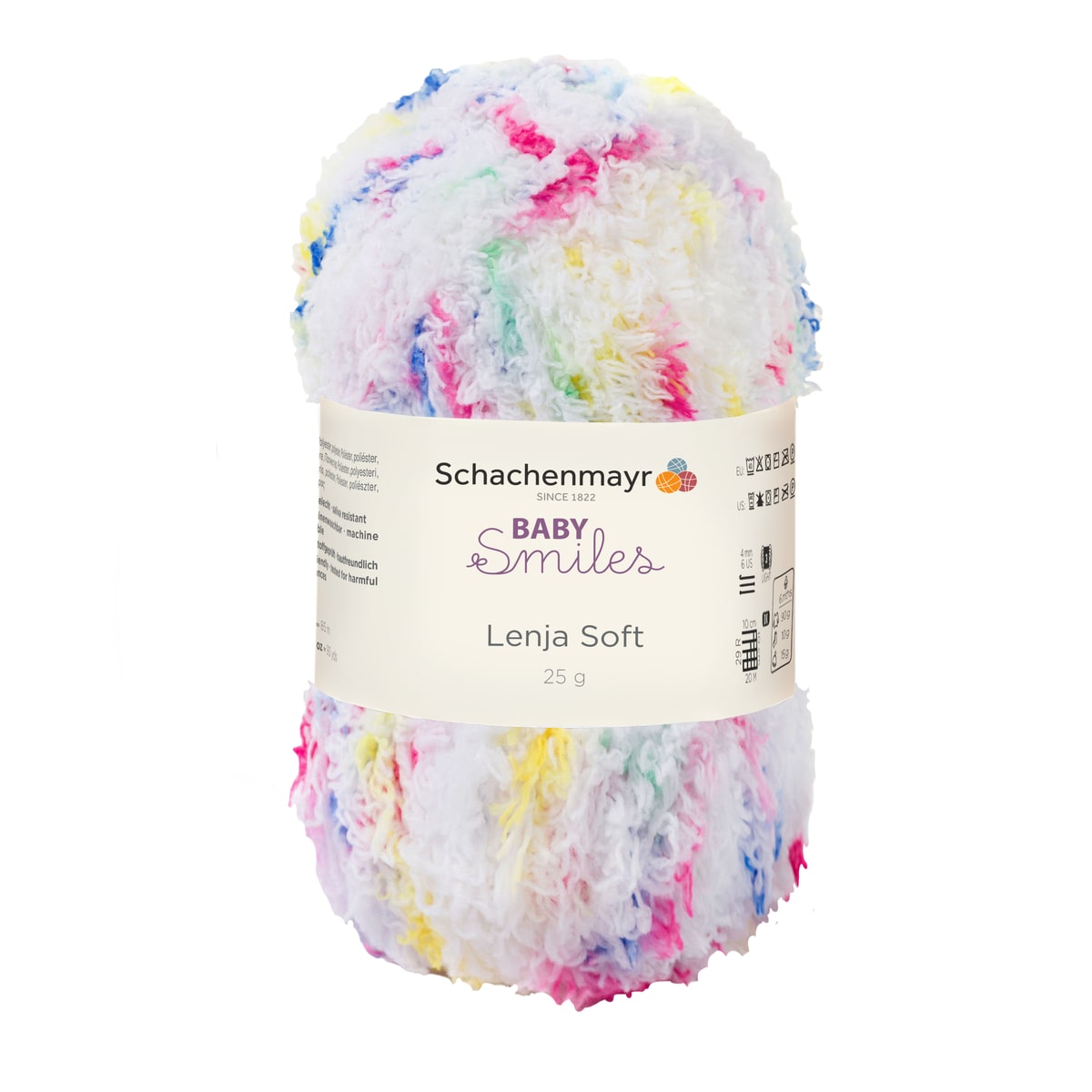 Baby Smiles Lenja Soft /Schachenmayr/ 25g #00080 "Confetti Spot Color"