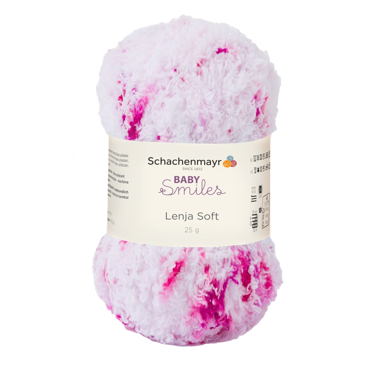 Baby Smiles Lenja Soft /Schachenmayr/ 25g #00081 "Pink Spot Color"