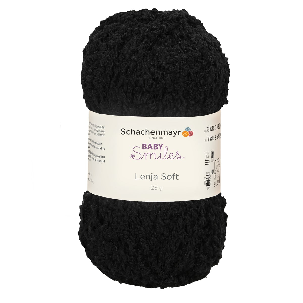 Baby Smiles Lenja Soft /Schachenmayr/ 25g #01099 "Melns"