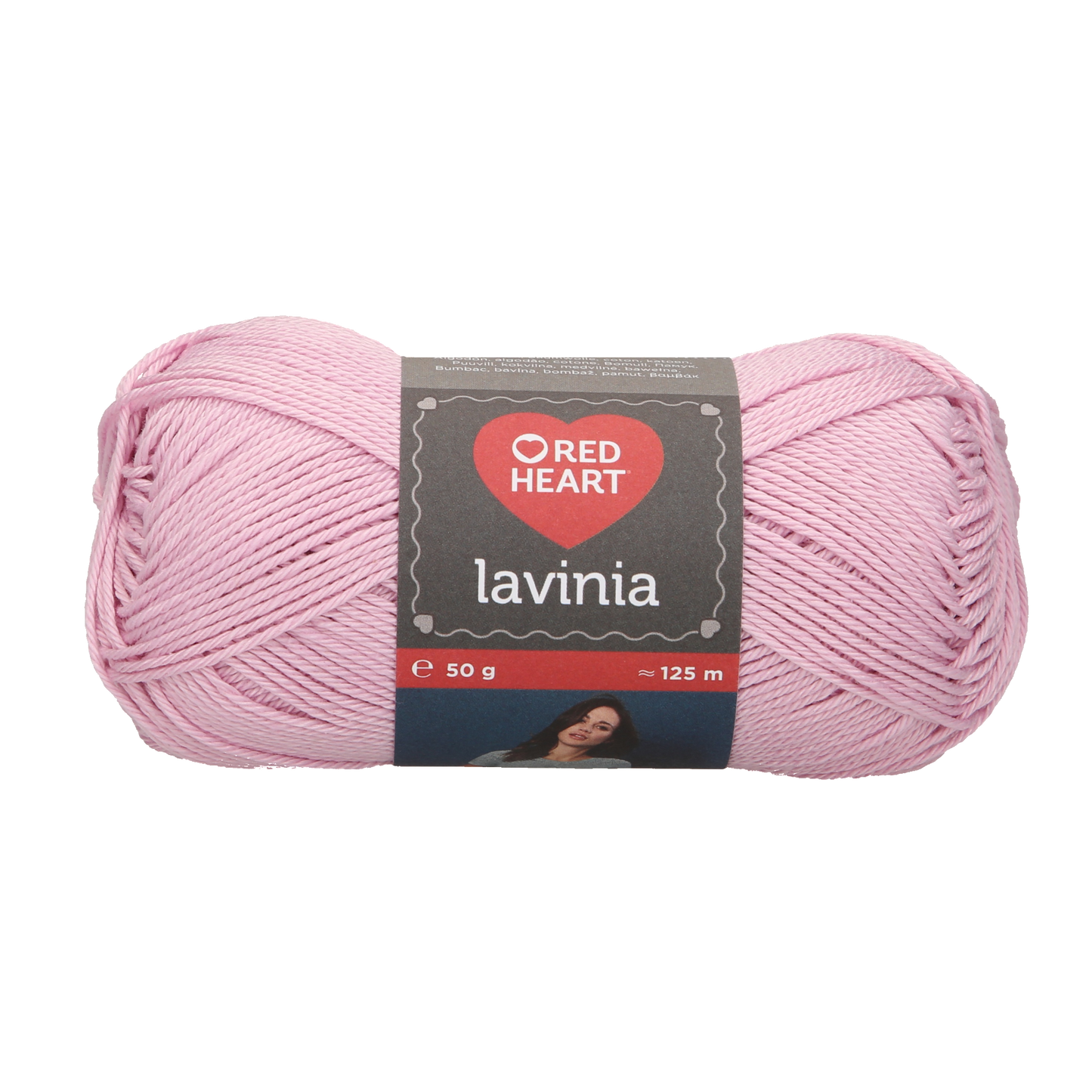 Lavinia /Red Heart/ 50g #00009 "Light Pink"