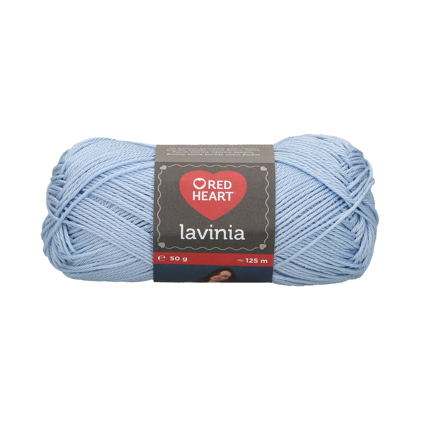 Lavinia /Red Heart/ 50g #00010 "Light Blue"
