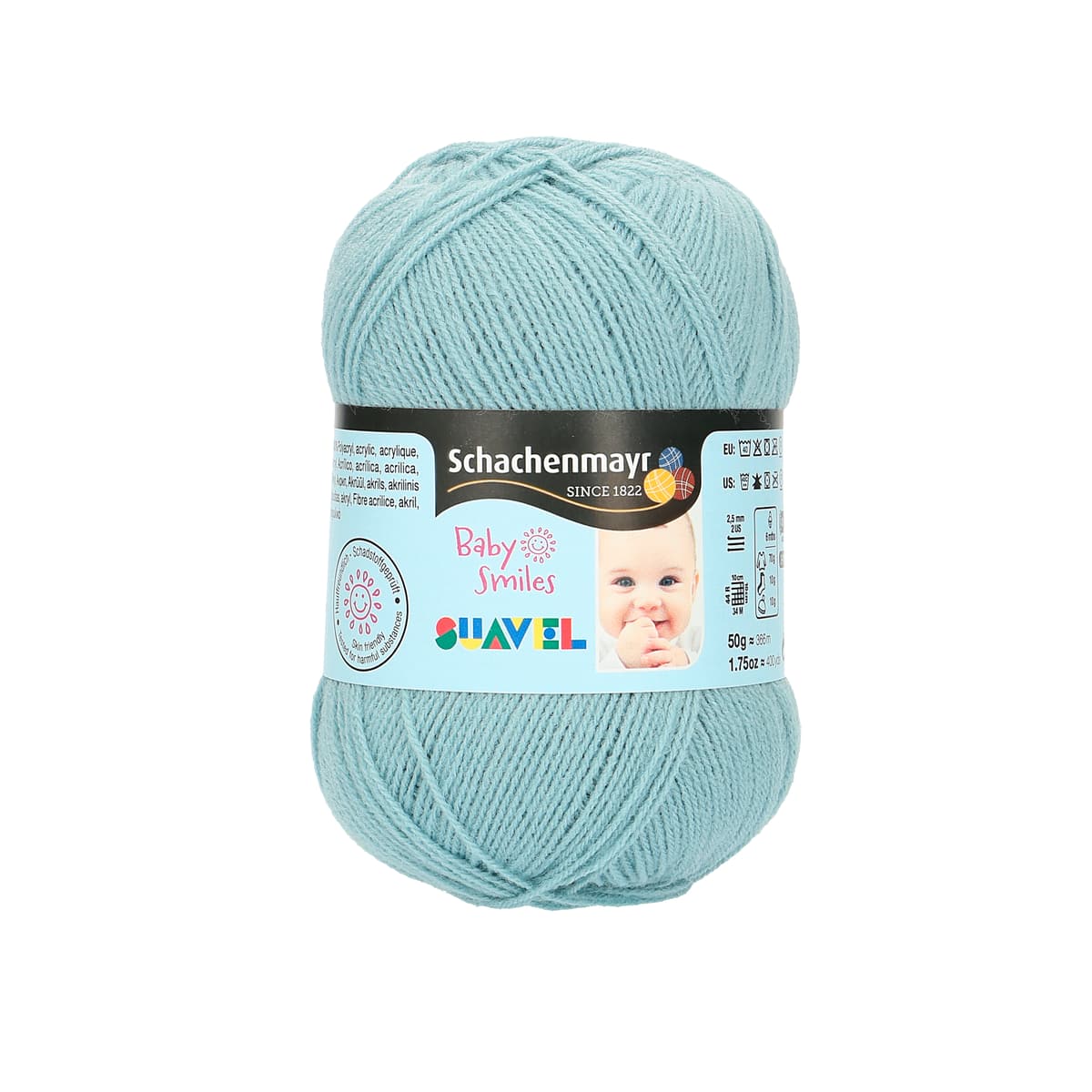 Baby Smiles Suavel /Schachenmayr/ 50g #06106 "Dūmu zils"