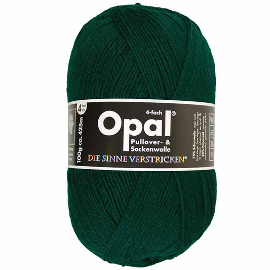 OPAL 4-strand Uni 100g #9933 "Forest Green"