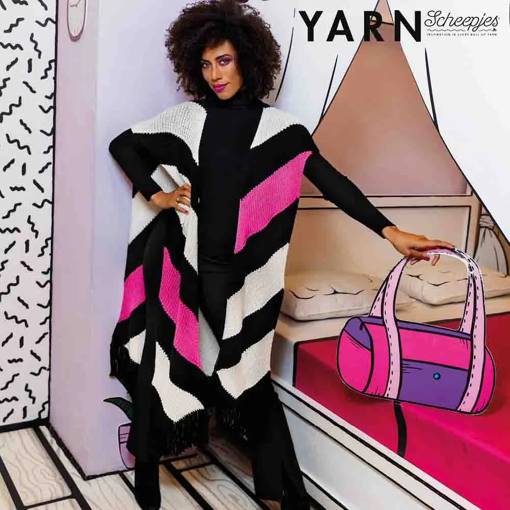 Scheepjes YARN Bookazine 16 SHIMMERLAND - rokdarbu žurnāls grāmata, ENG