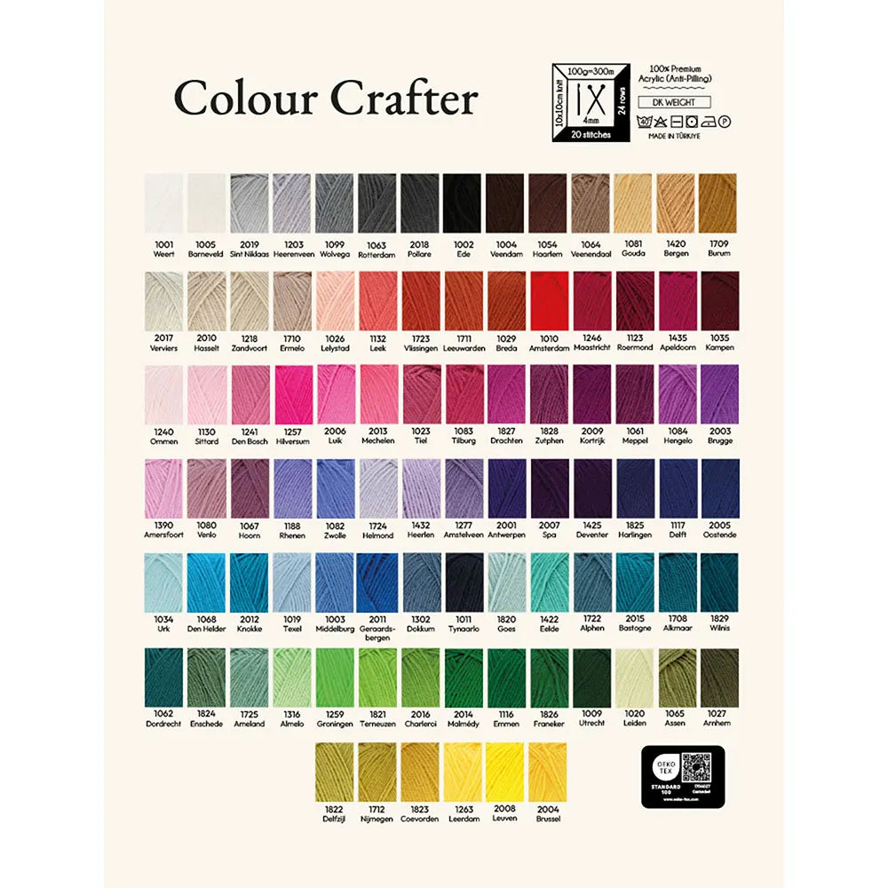 Scheepjes Colour Crafter crochet patterns ENG