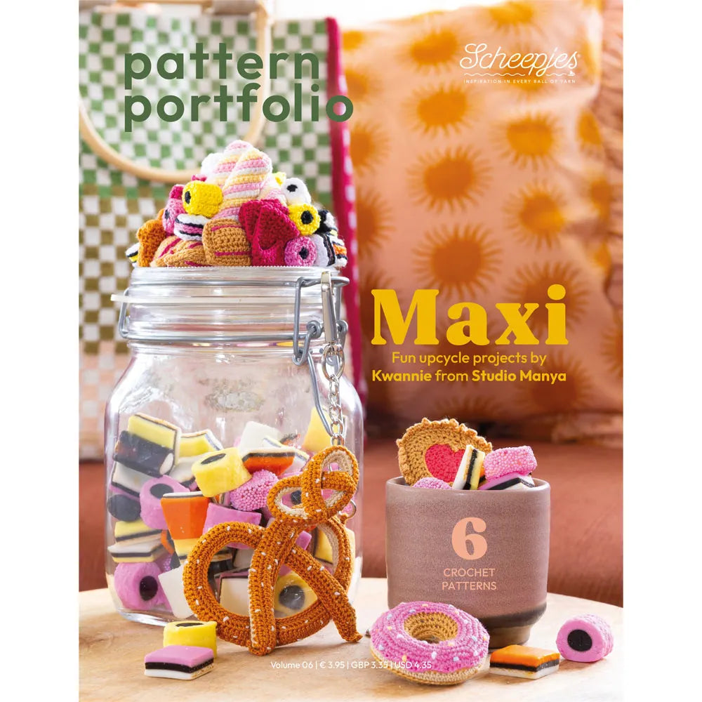 Maxi Sweet Treat Pattern Portfolio /Scheepjes/ heegeldatud mustrid inglise keeles