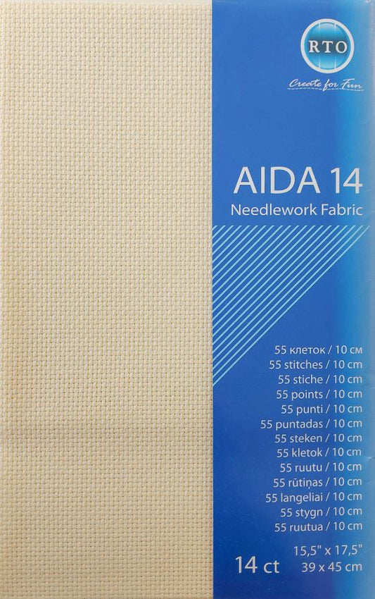 Canvas Aida 14ct, 39 x 45 cm "Beige"/RTO