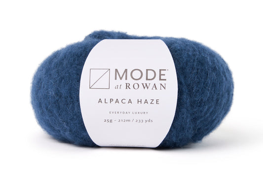 Mode Alpaca Haze 25g #00011 "Navy Blue" /Rowan