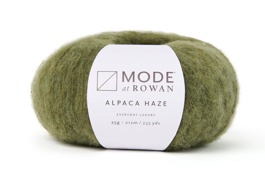 Mode Alpaca Haze 25g #00018 "Khaki" - seasonal shade - limited edition /Rowan