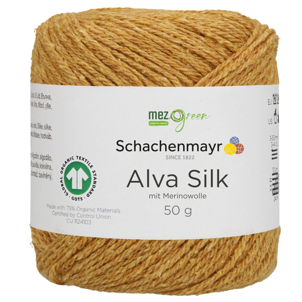 Alva Silk /Schachenmayr/ 50g #00022 "Zelts"