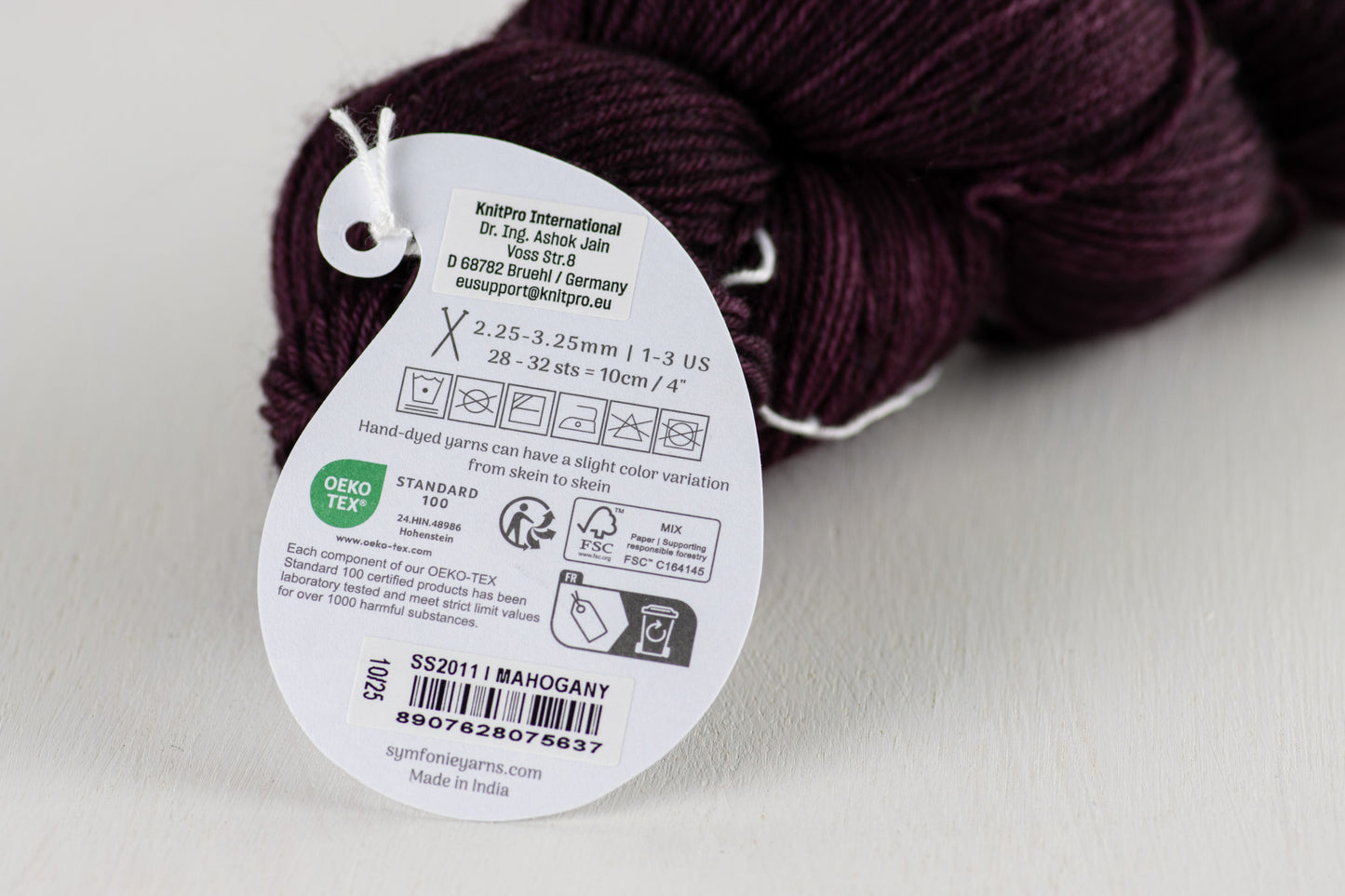 Symfonie Terra 4-diegu 100g #SS2011 "Sarkankoks"