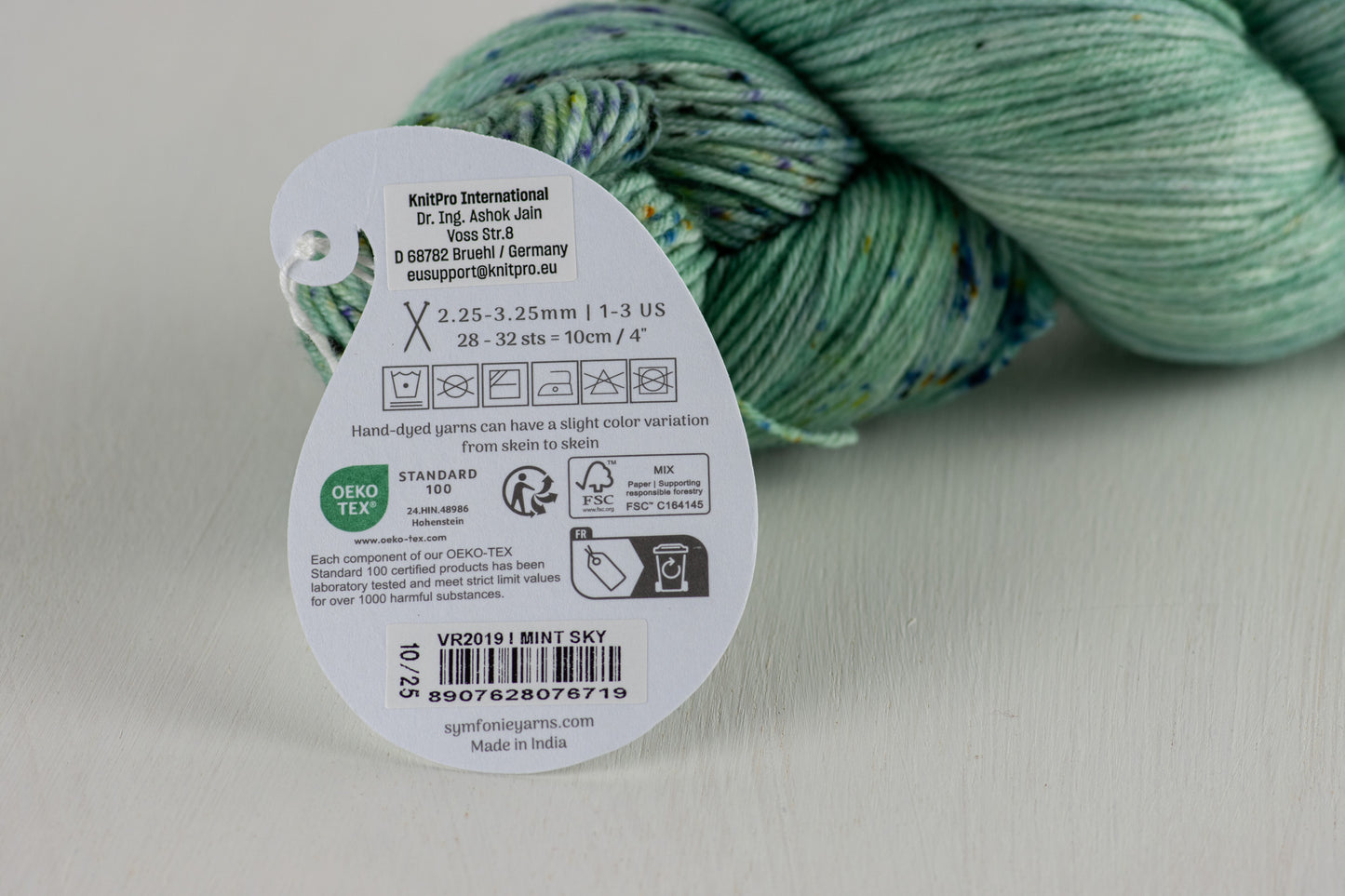 Symfonie Terra 4-diegu 100g #VR2019 "Piparmētras debesis"