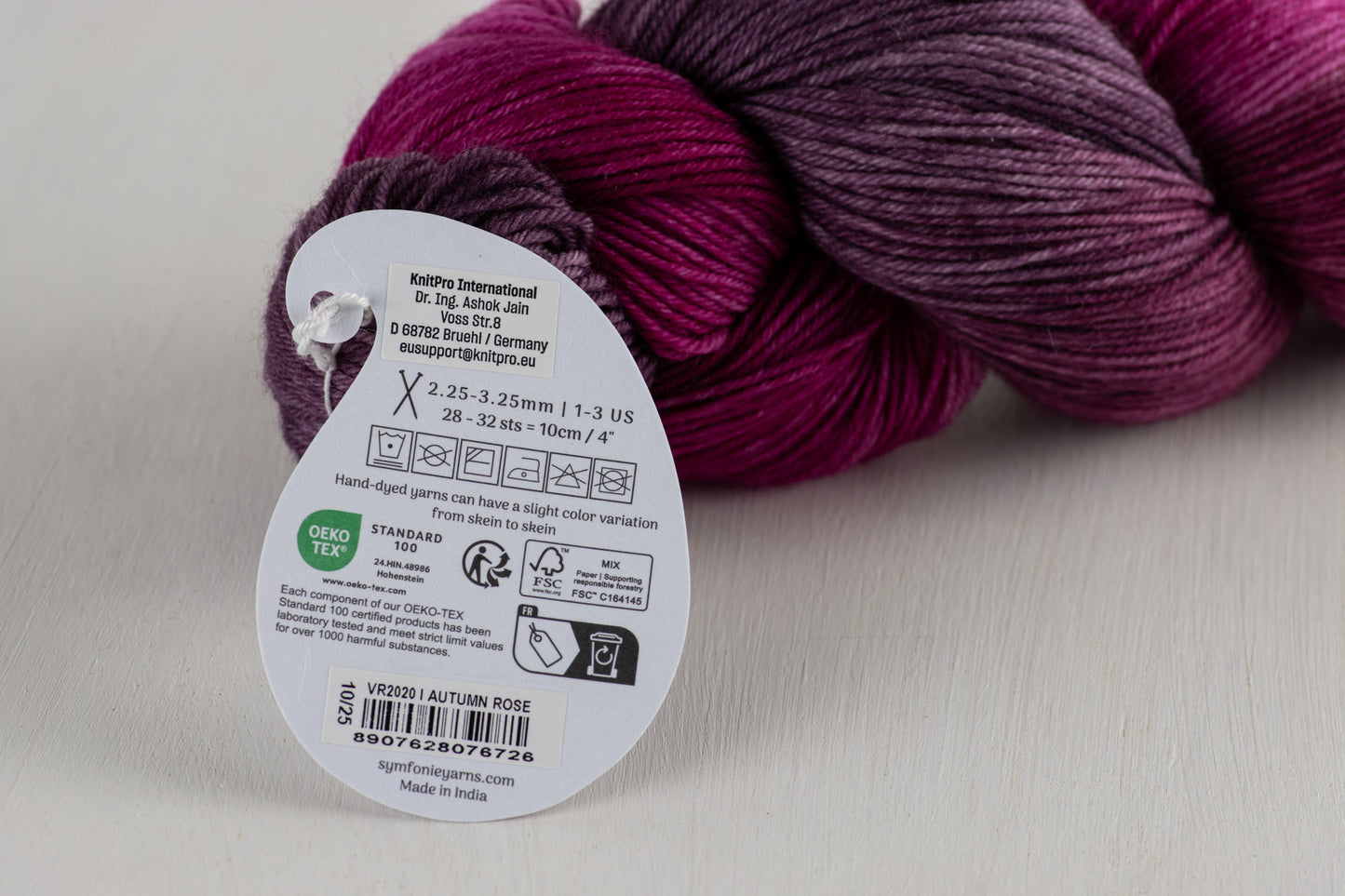 Symfonie Terra 4-diegu 100g #VR2020 "Rudens roze"