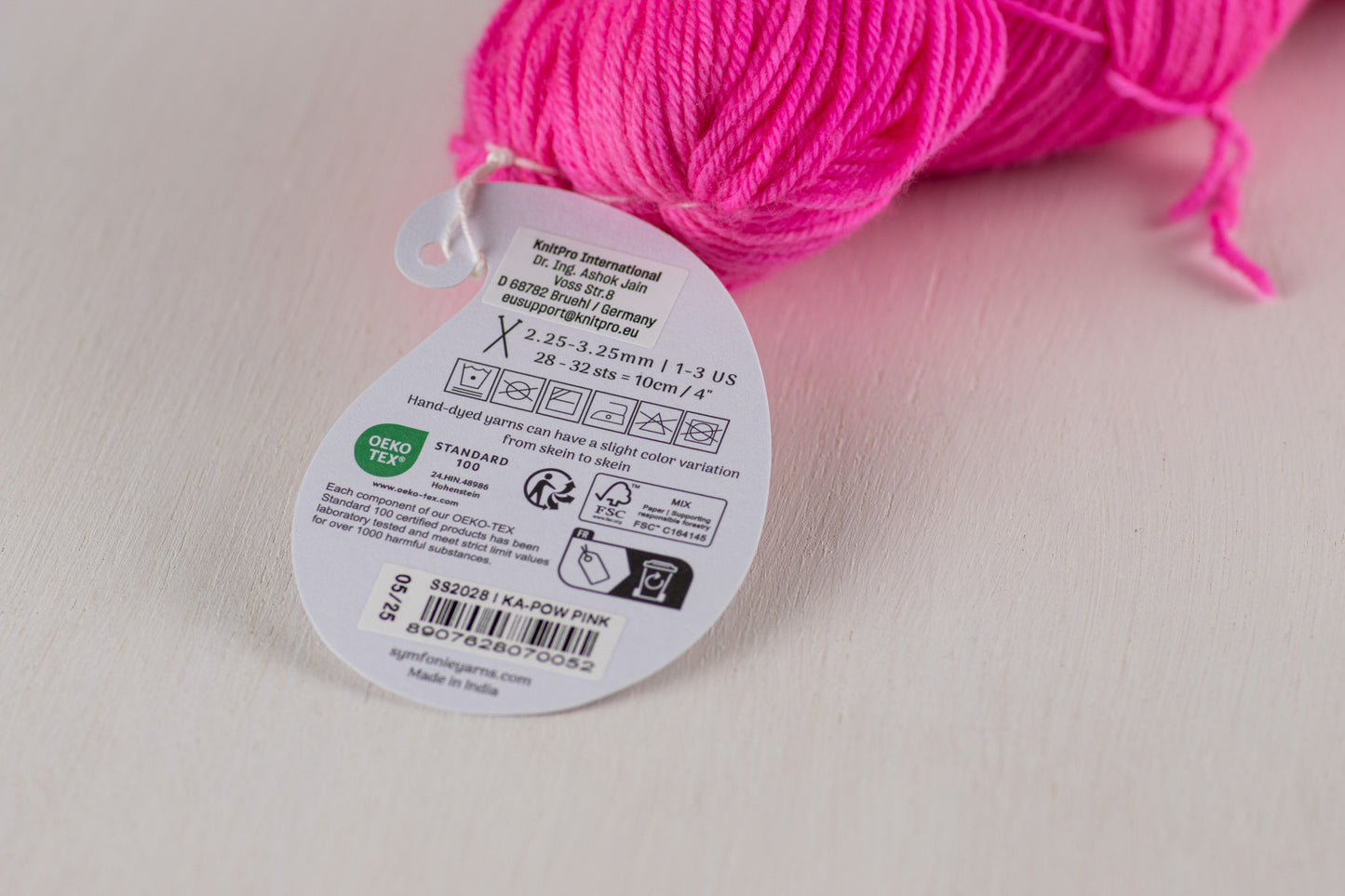 Symfonie Terra 4-kihiline 100g #SS2028 "Ka-Pow roosa"