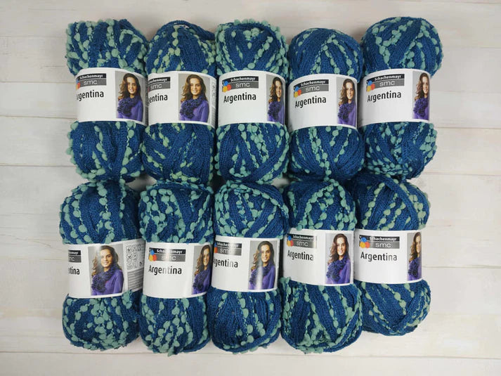 Argentina /Schachenmayr/ #84 yarn for ruffles / 10 pcs. - package