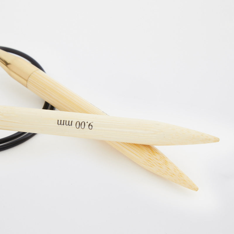 Bamboo bambusa Apļa adāmadatas 60cm / KnitPro