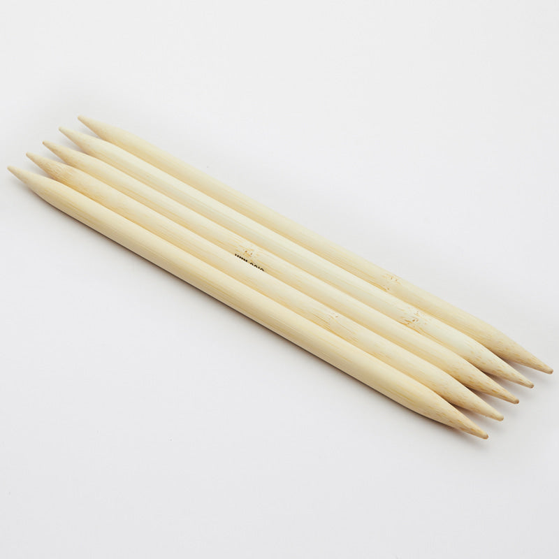 Bamboo bambusa Zeķu adatas 15cm /KnitPro
