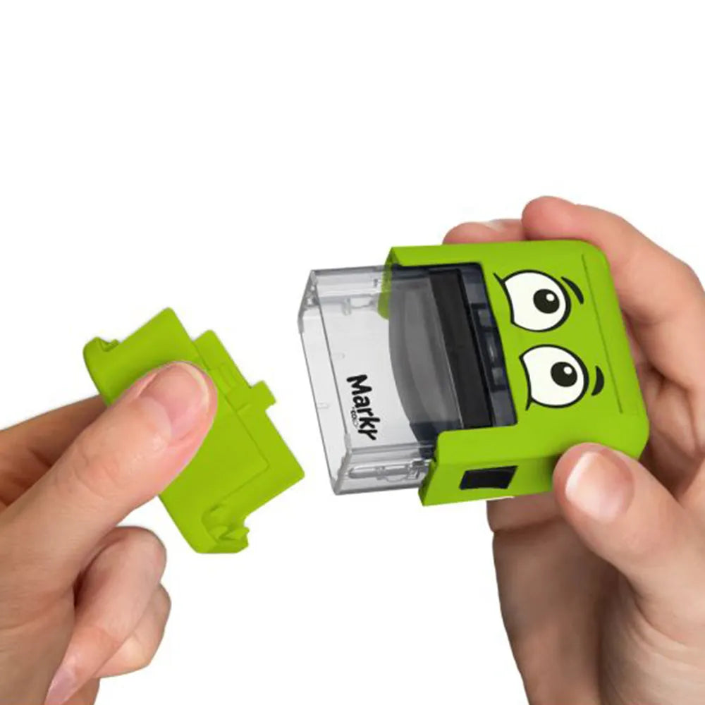 COLOP Marky customizable stamp, green