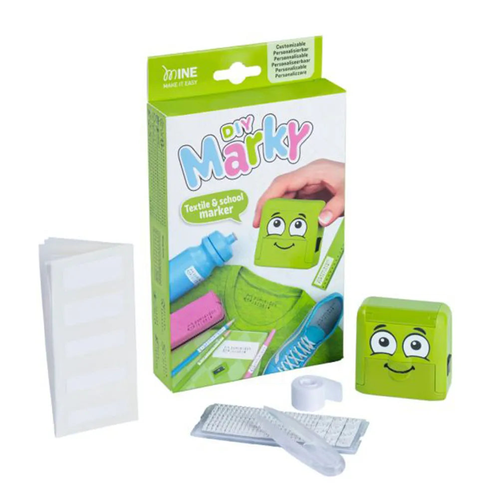 COLOP Marky customizable stamp, green
