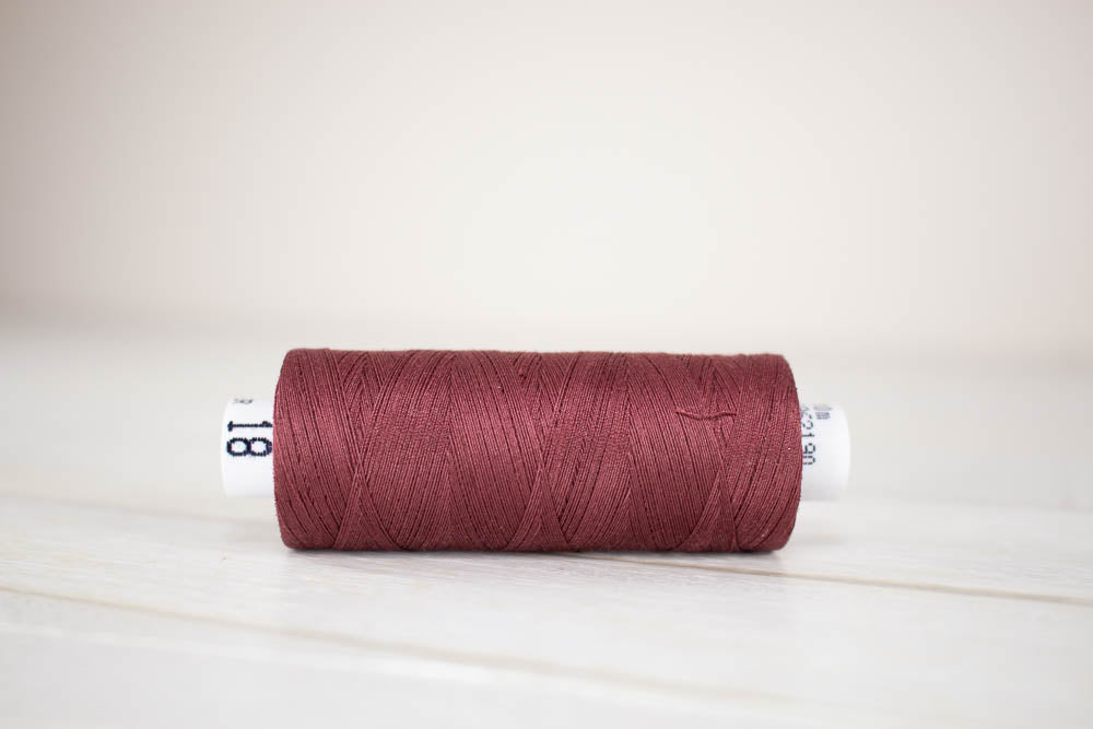 Õmblusniit Drima No.120, 100% polüester, 500m #00018 "Violetne"