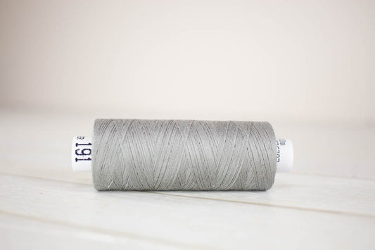 Sewing thread Drima No.120, 100% Polyester, 500m #00191 "Grey"