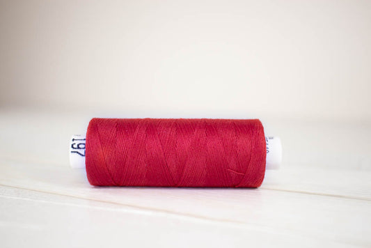 Sewing thread Drima No.120, 100% Polyester, 500m #00197 "Red"