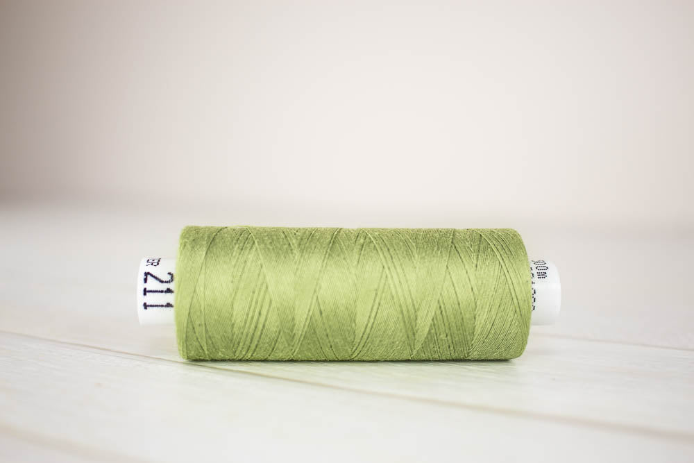 Õmblusniit Drima No.120, 100% polüester, 500m #00211 "Roheline"