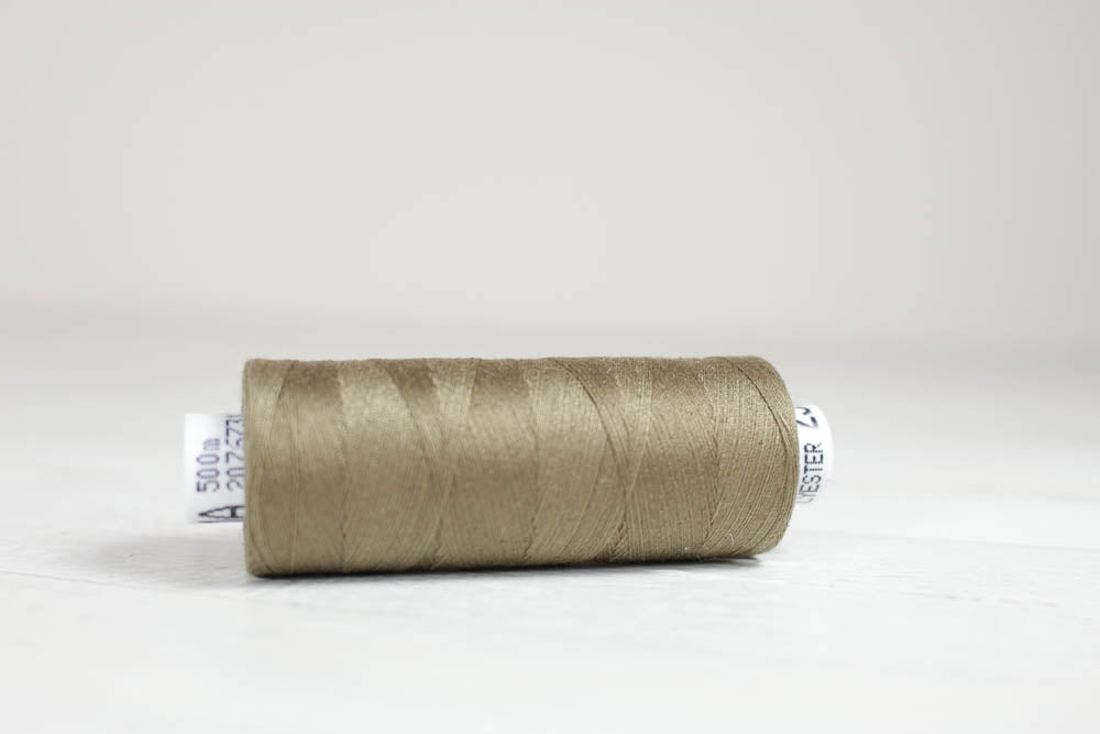 Õmblusniit Drima No.120, 100% polüester, 500m #00237 "Pruun"
