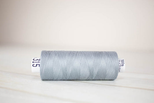 Sewing thread Drima No.120, 100% Polyester, 500m #00315 "Light blue"