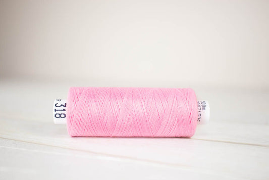 Õmblusniit Drima No.120, 100% polüester, 500m #00318 "Roosa"