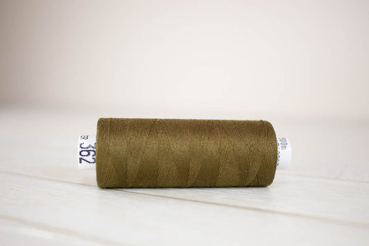 Õmblusniit Drima No.120, 100% polüester, 500m #00362 "Pruun"