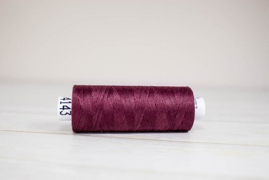 Õmblusniit Drima nr 120, 100% polüester, 500m #04143 "Bordeaux"