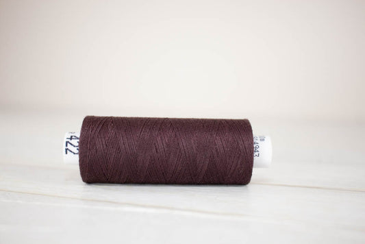 Sewing thread Drima No.120, 100% Polyester, 500m #00422 "Brown"
