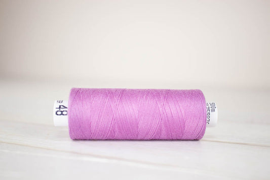 Sewing thread Drima No.120, 100% Polyester, 500m #00048 "Violet"