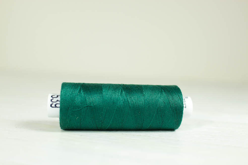 Sewing thread Drima No.120, 100% Polyester, 500m #00539 "Green"