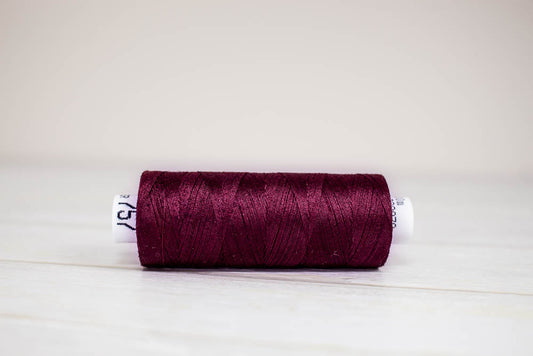 Sewing thread Drima No.120, 100% Polyester, 500m #00757 "Bordeaux"