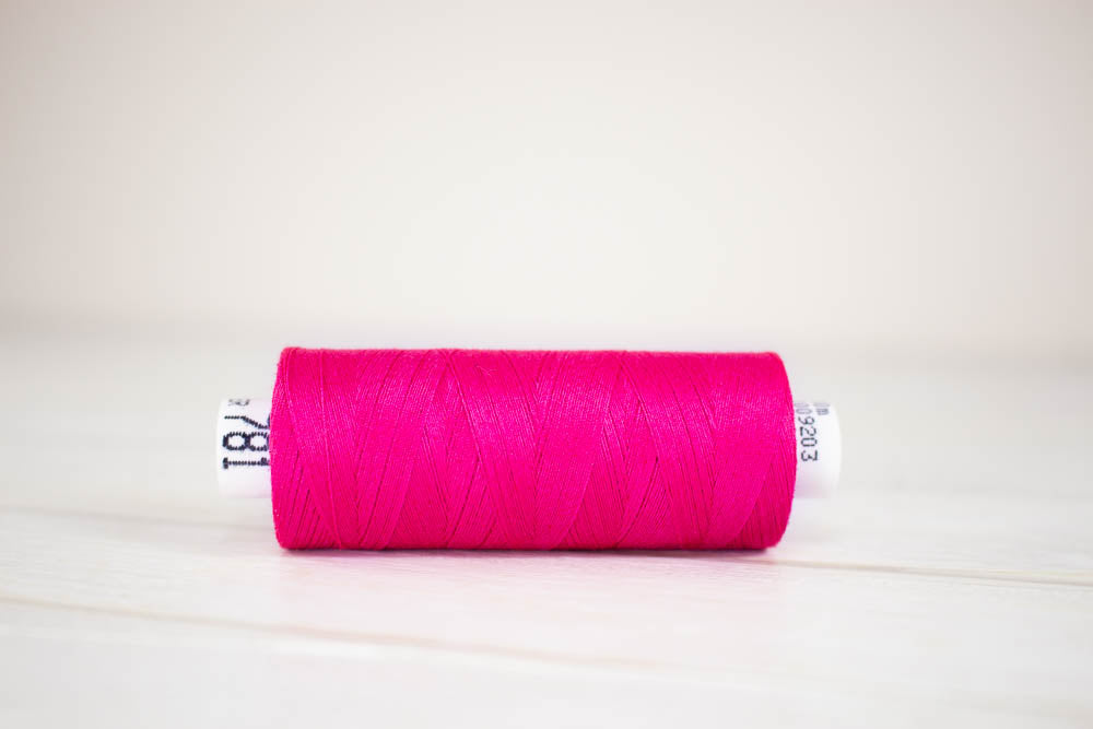 Sewing thread Drima No.120, 100% Polyester, 500m #00781 "Pink"
