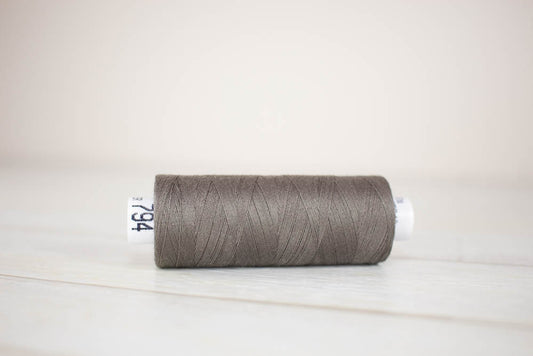 Õmblusniit Drima No.120, 100% polüester, 500m #00794 "Hall"