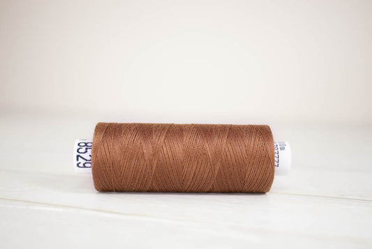 Õmblusniit Drima No.120, 100% polüester, 500m #08529 "Pruun"
