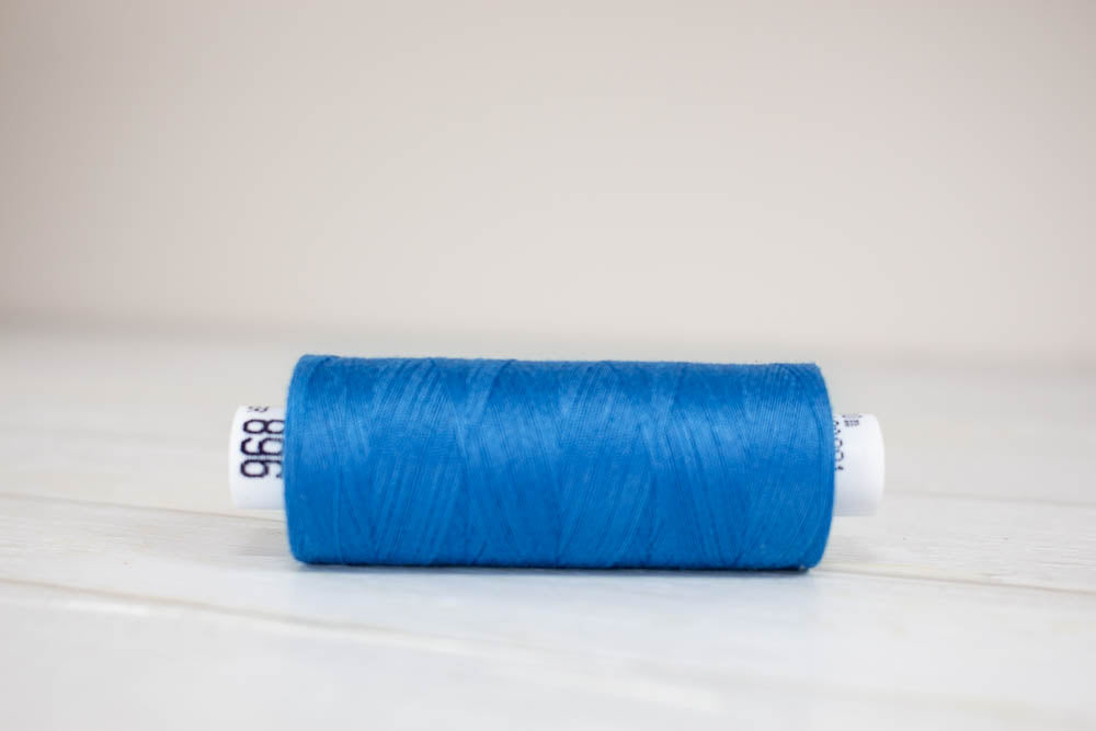 Sewing thread Drima No.120, 100% Polyester, 500m #00896 "Blue"