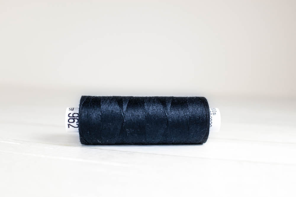 Sewing thread Drima No.120, 100% Polyester, 500m #00962 "Black"