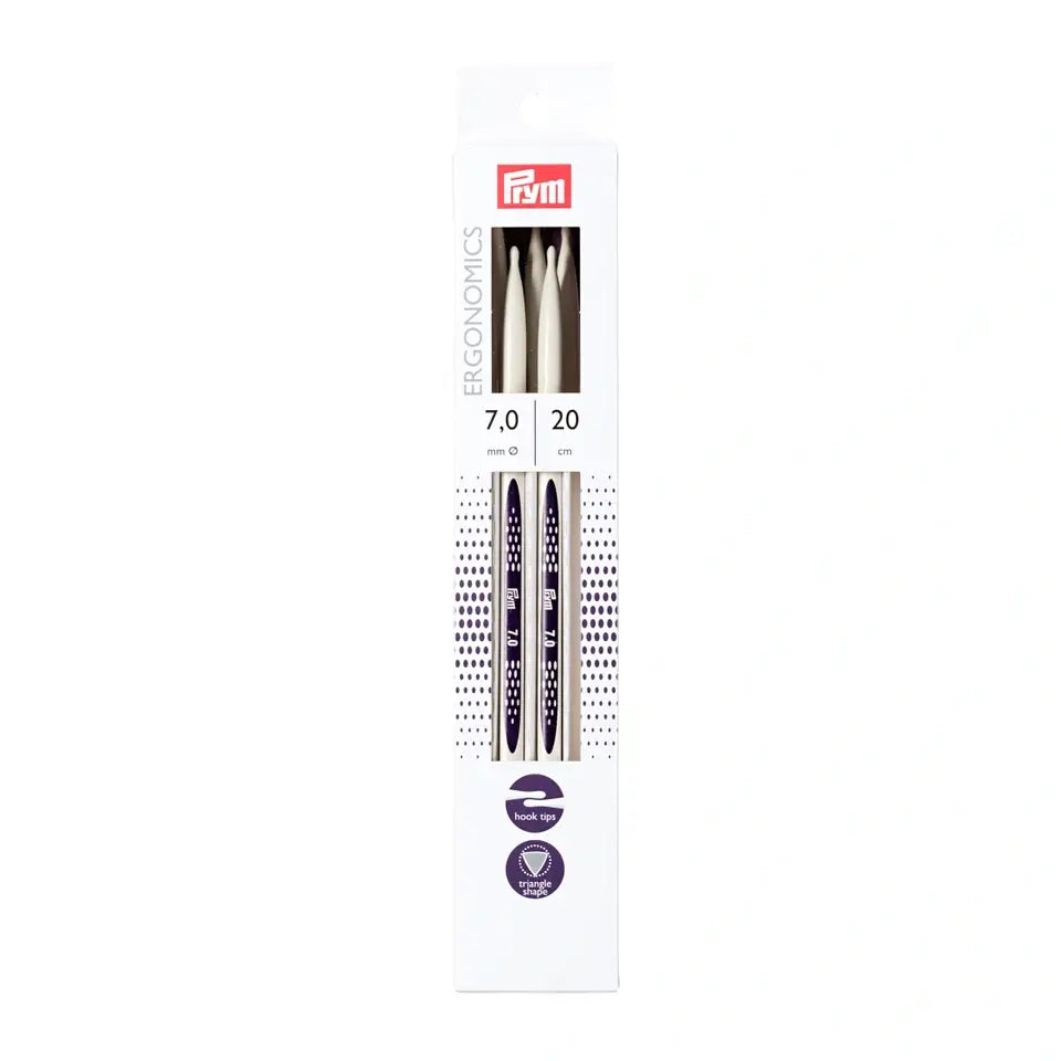 Prym Ergonomics sock needles Ø7.00 mm ||20 cm